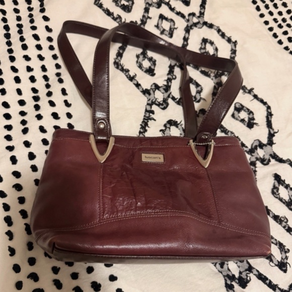 Vintage Tuscan’s geniune Leather Hand Bag - Picture 3 of 4